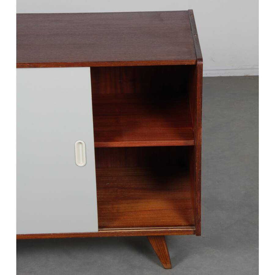 Vintage oak chest of drawers by Jiri Jiroutek, model U-452, 1960