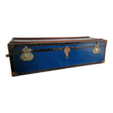 Ancienne malle / coffre de voyage Etats-Unis 1930-40