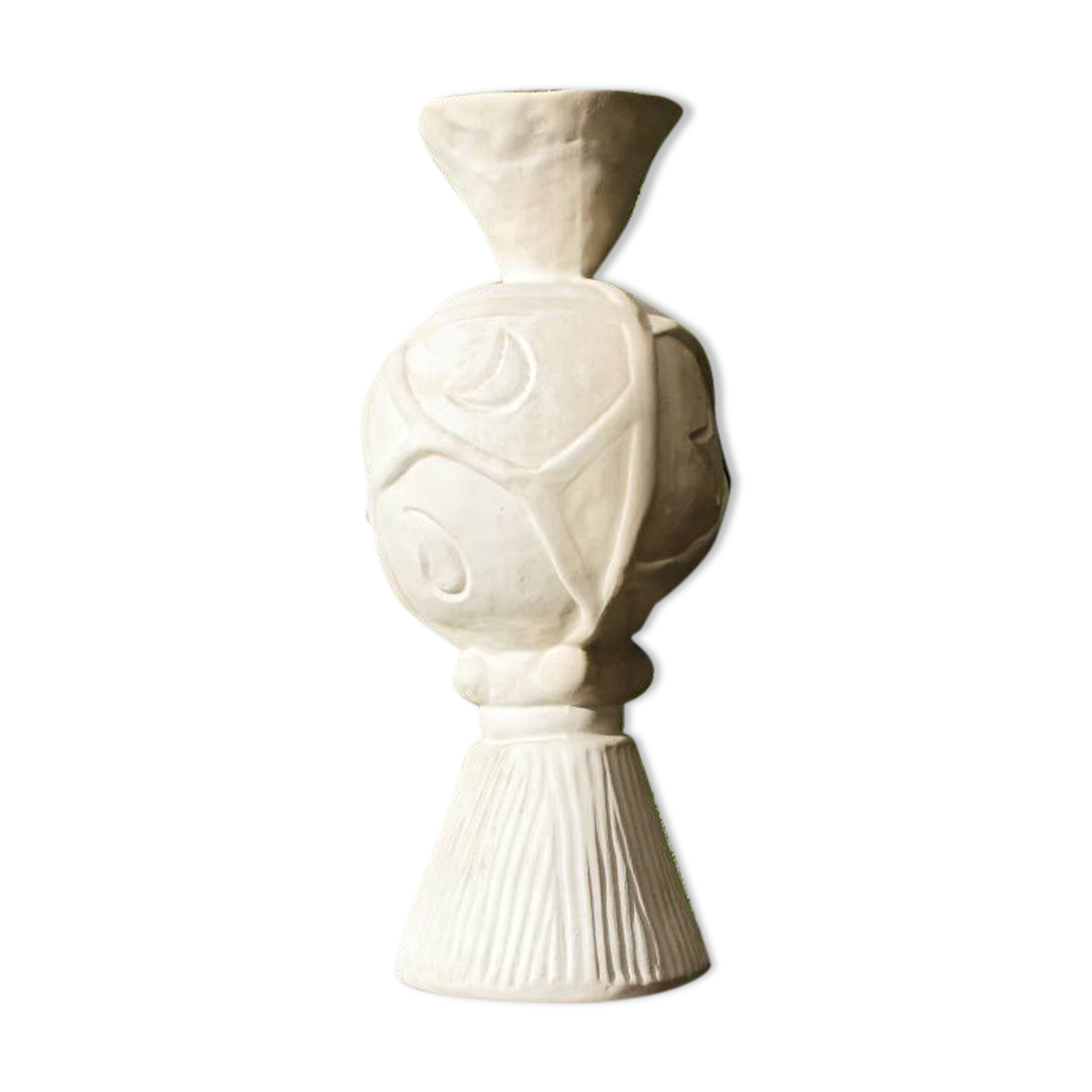 Large ceramic vase from France, attributed to Pierre Casenove.