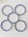 Lot de 5 assiettes a dessert Ceranord