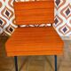 Vintage orange armchair