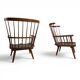 Paire de fauteuils lounge Windsor faits à la main, Angleterre, vers 1960