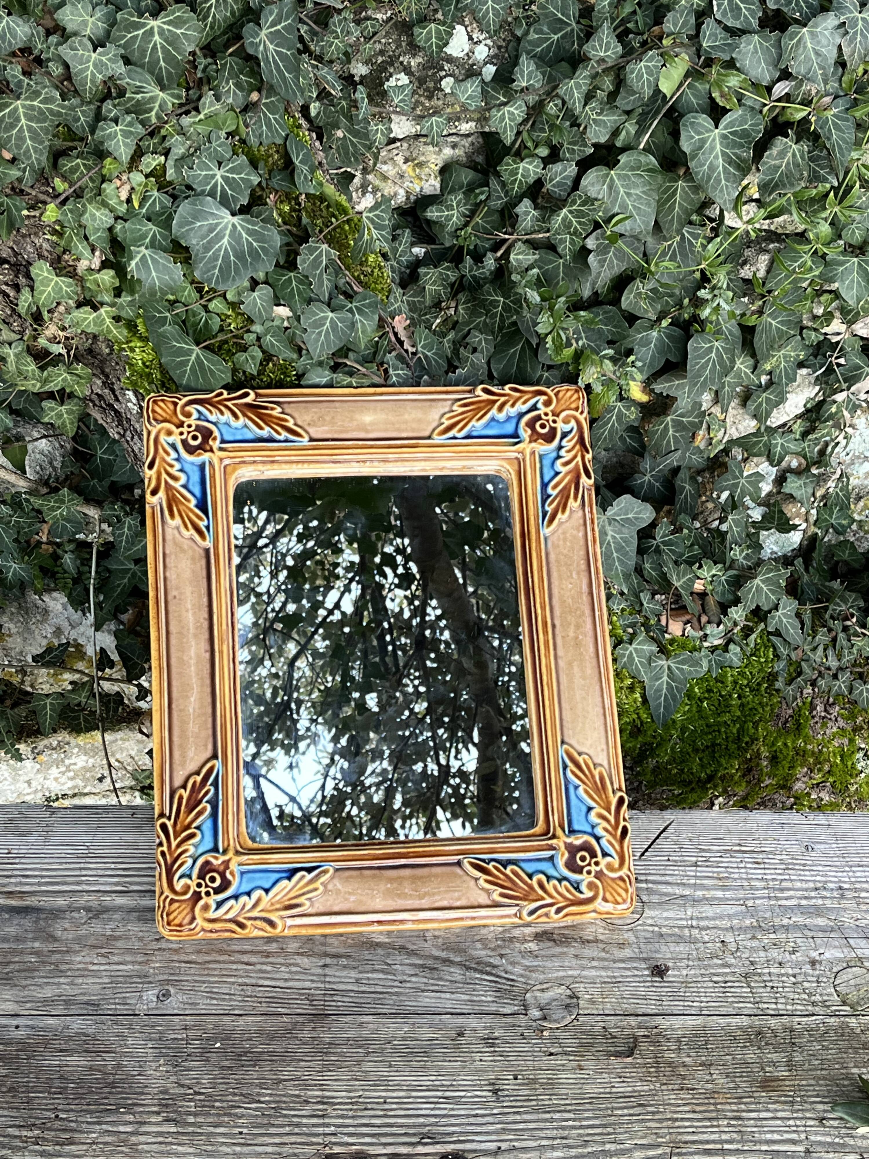 Miroir céramique 1960
