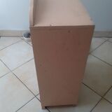 Painted wooden stern cabinet