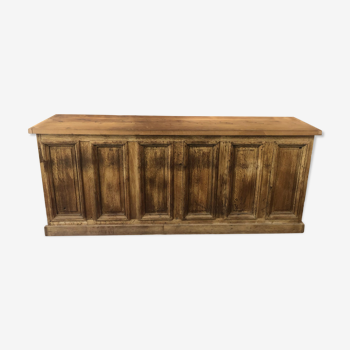 Solid oak drawer cabinet