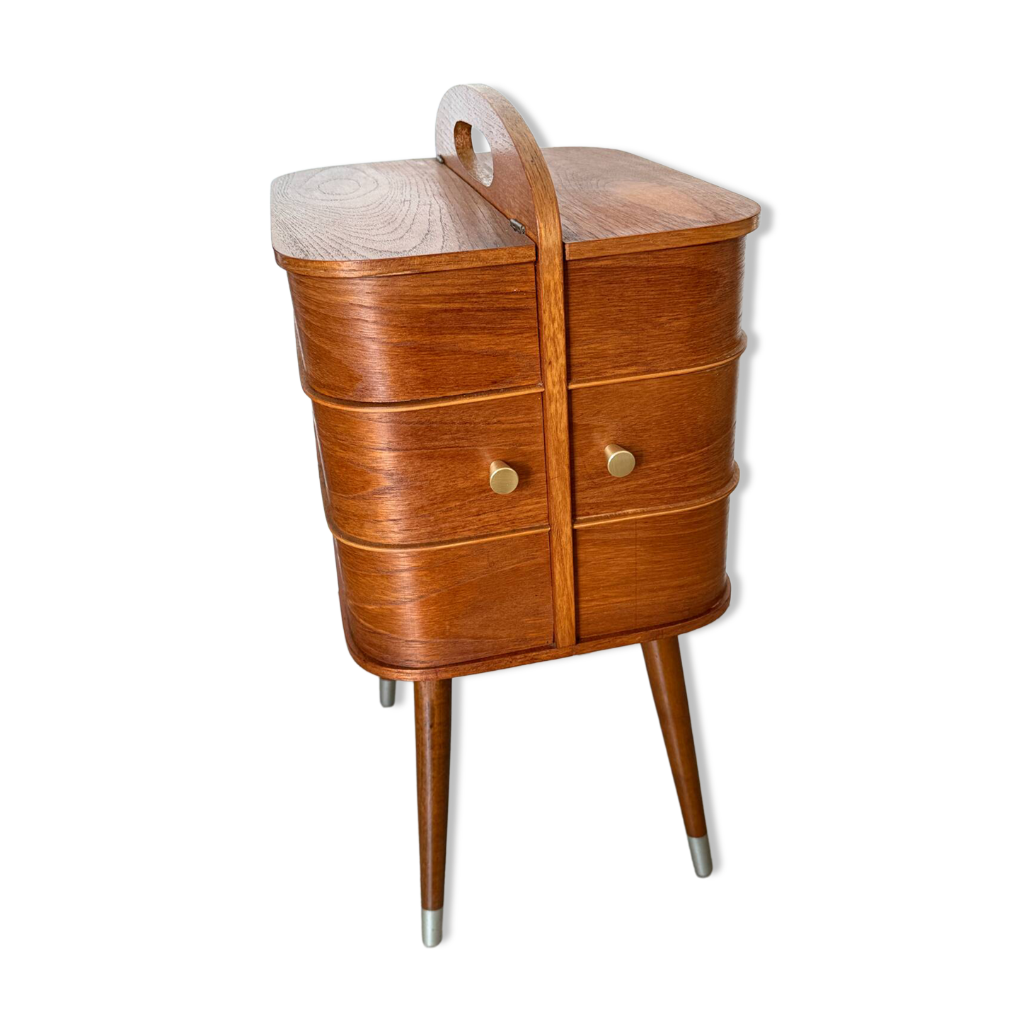 Table de chevet vintage style scandinave