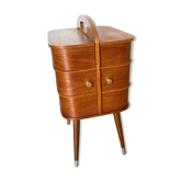 Table de chevet vintage style scandinave