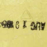 Rocking-chair Eames vintage by Herman Miller - Lemon Yellow