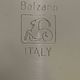 Balzano 3-piece metal and porcelain coffee set, Made in Italy