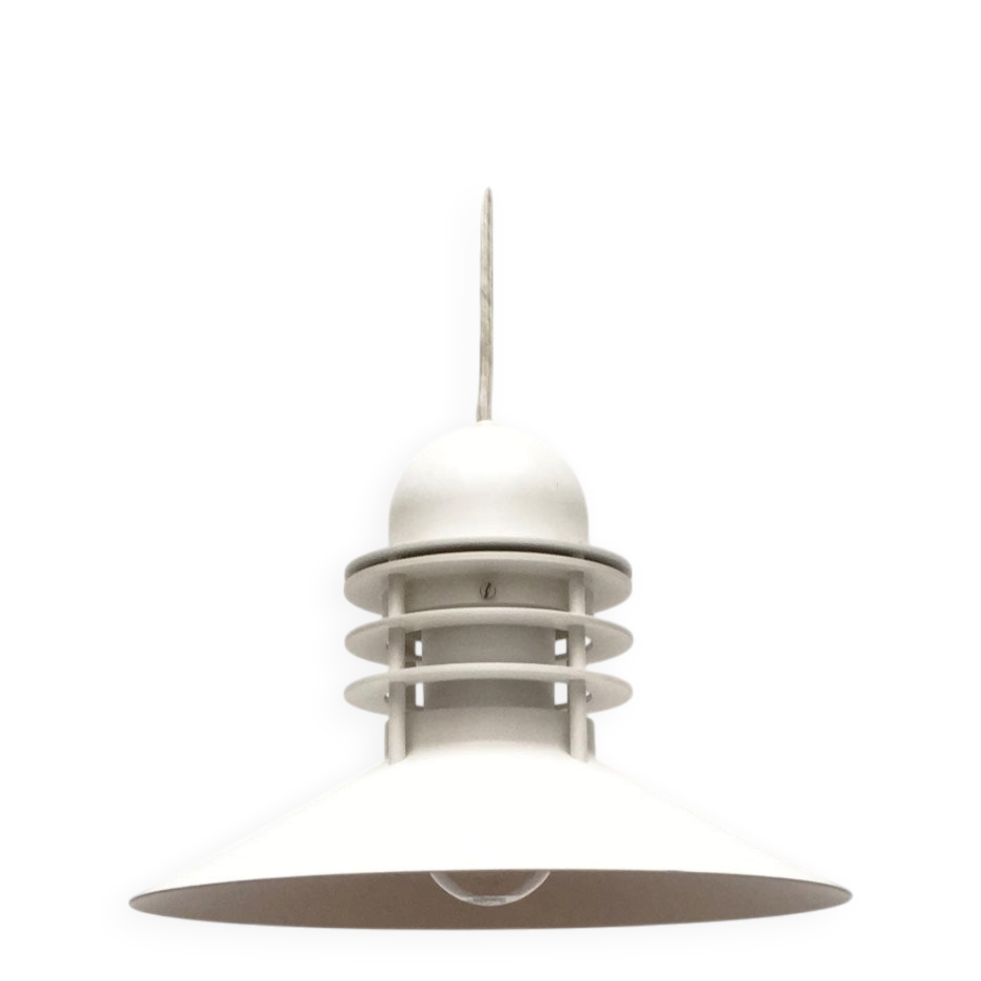 Danish mid-century Nyhavn suspension by Alfred Homann and Ole v. Kjær for Louis Poulsen.