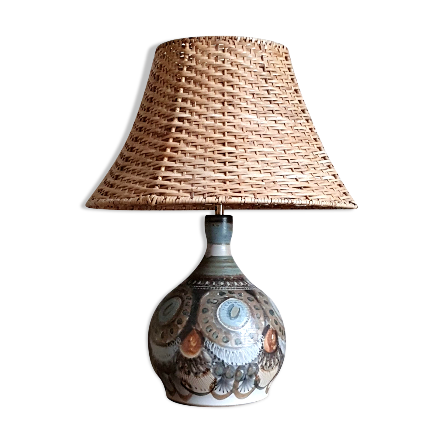 Ceramic lamp Jean Claude Courjault