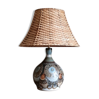Ceramic lamp Jean Claude Courjault