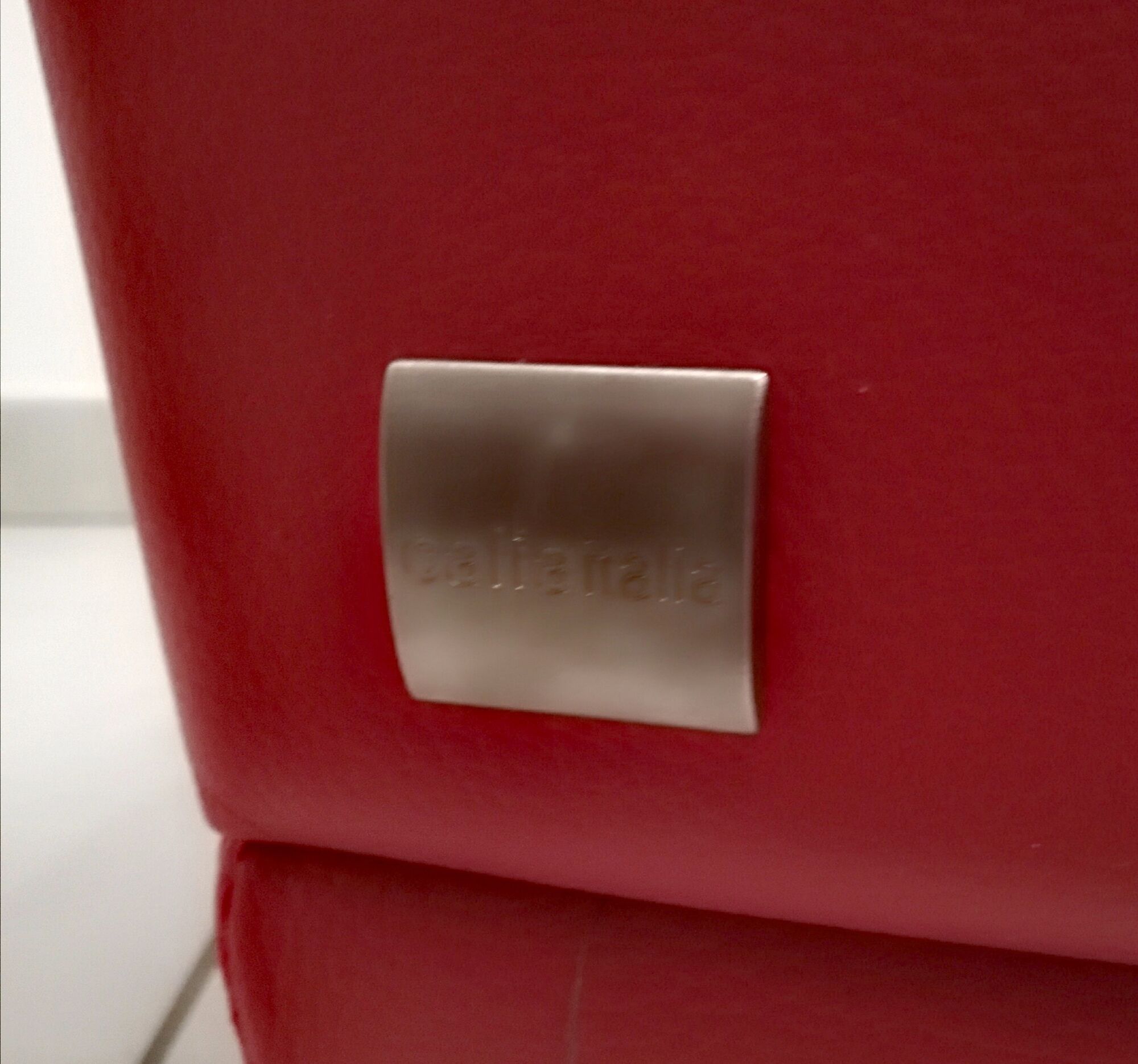 Pair of club chairs "Hotel" two-tone house Calia Italia
