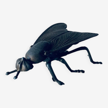 Brass fly ashtray from the 60s