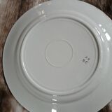 9 mismatched antique dinner plates