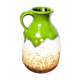 Vintage ceramic pitcher vase 1970
