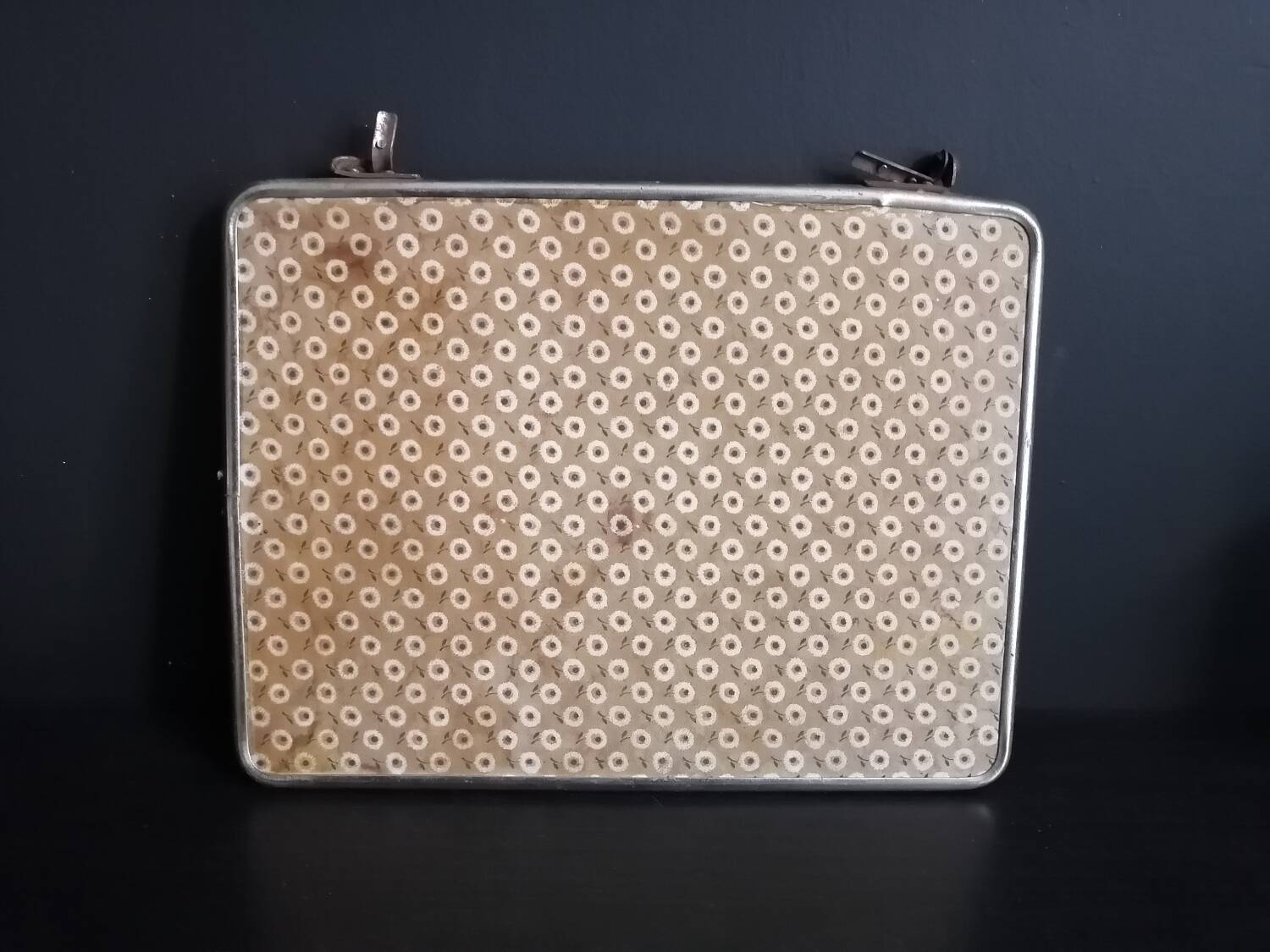 Vintage barber mirror