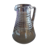 Glass broc - middle 20th