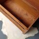 Bench chest wood and rattan vintage toys