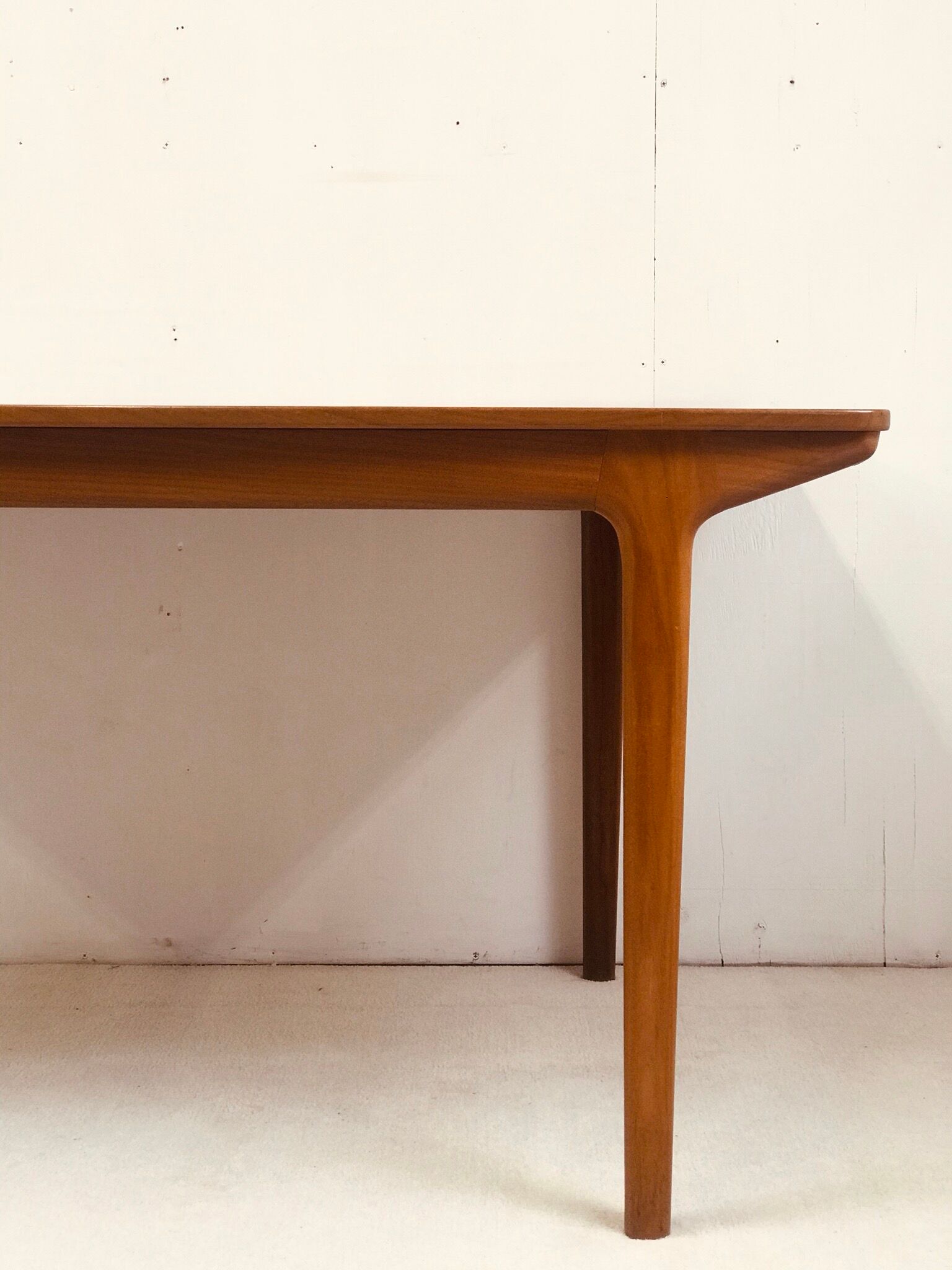McIntosh extending teak table designed by Tom Robertson 60’s