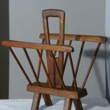 Brutalist magazine holder, 50s