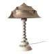 Space age pagoda table lamp, France 1970s