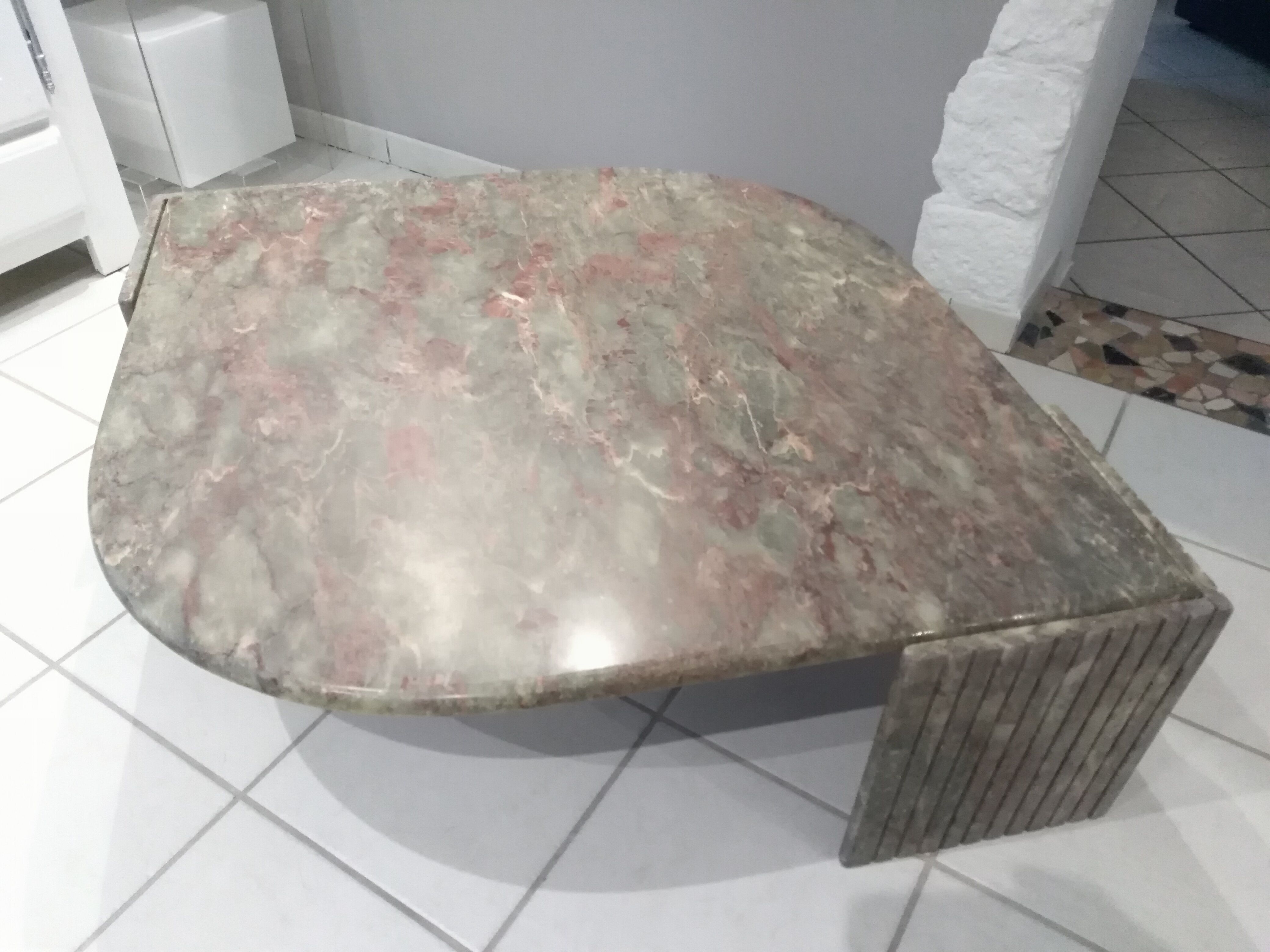 Roche Bobois marble coffee table, 1970