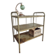 Industrial sidetable shelving rack bathroom furniture