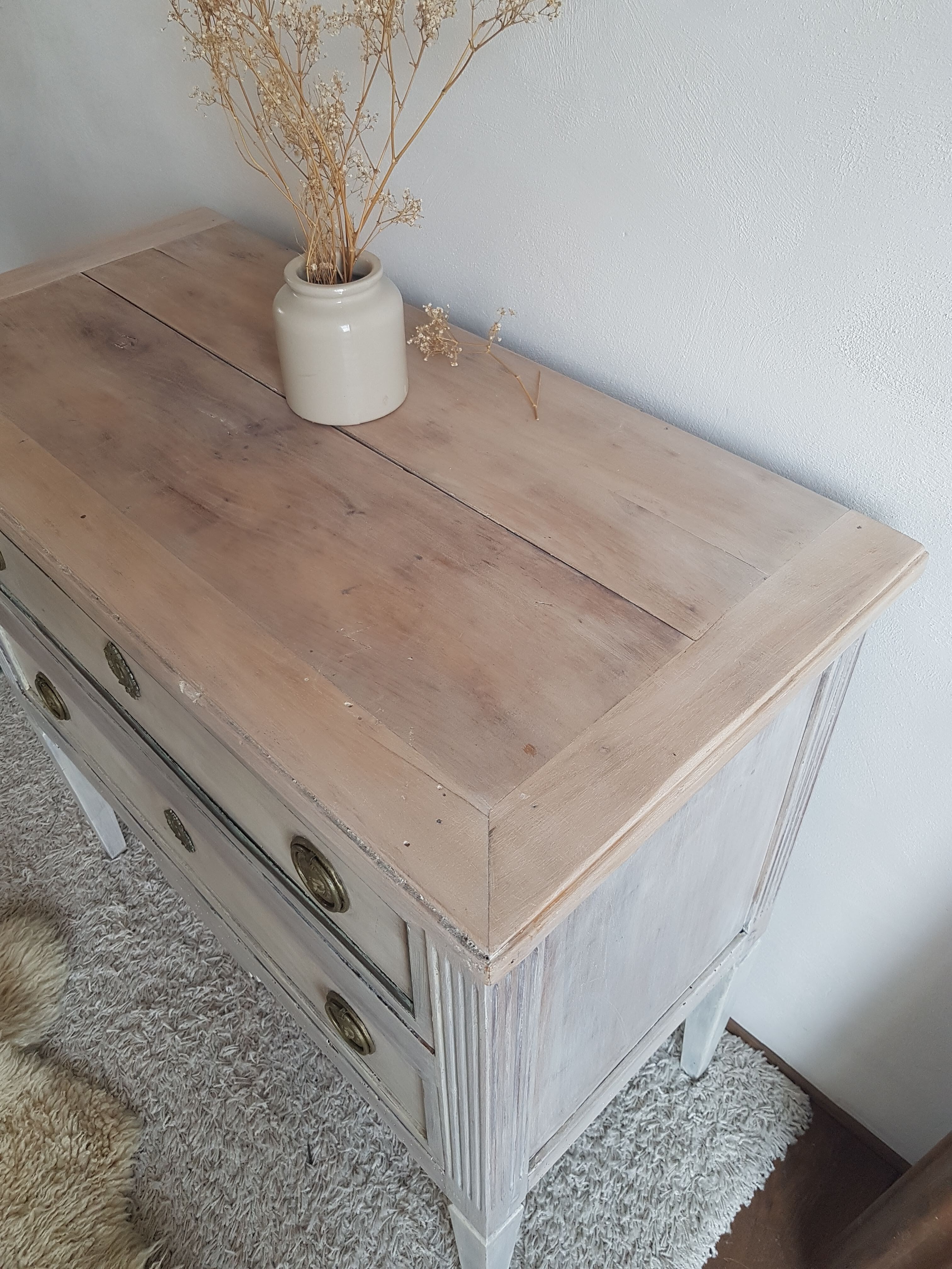 Old patinated dresser