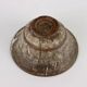 Coupe ancienne début XIXe siècle en terre cuite décorée