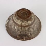 Antique cup from the early 19th century in decorated terracotta.