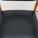 Fauteuils simili cuir scandinave