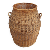 wicker laundry basket