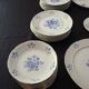 Service 44 pièces porcelaine de boheme