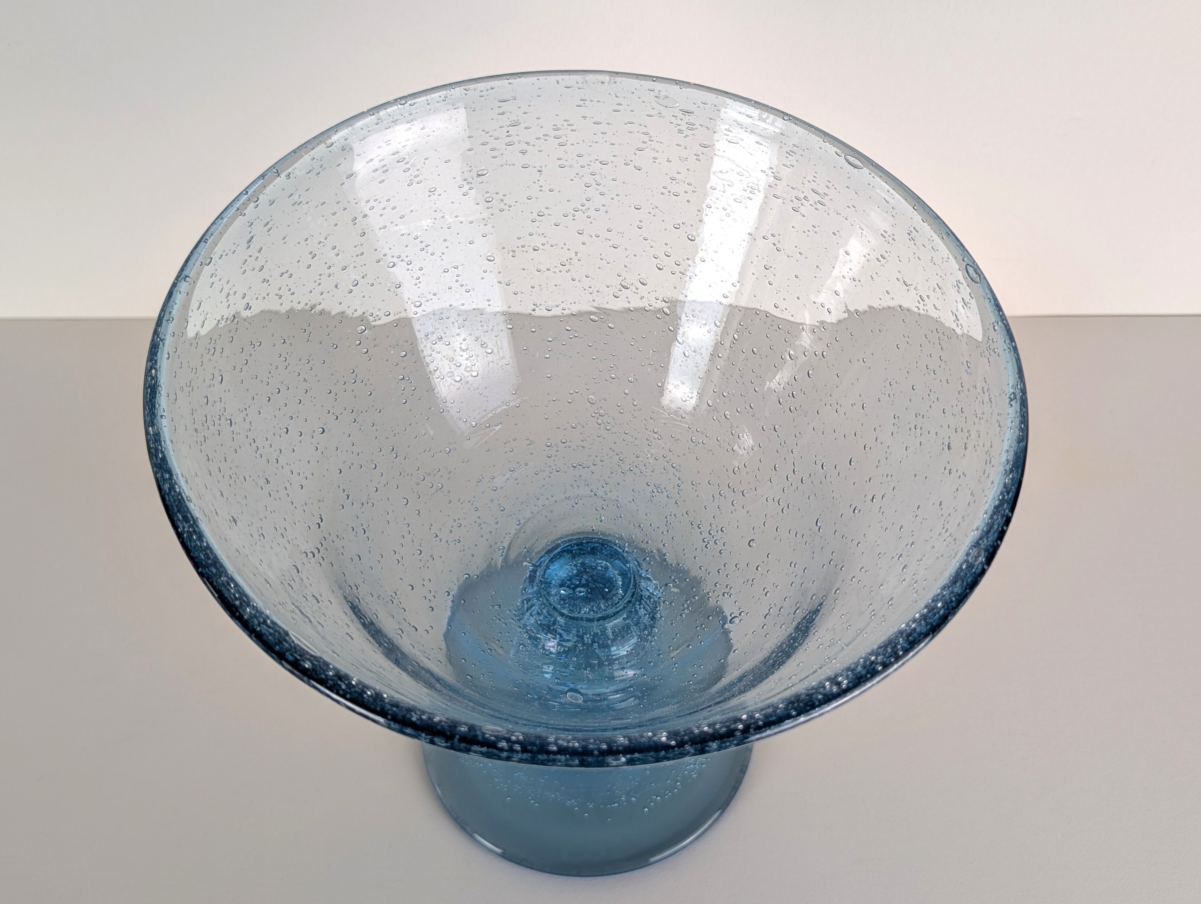 Blown glass cup