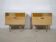 Mid-Century Design Vintage Bedside Tables with Metal Legs, Set of 2, 1960s