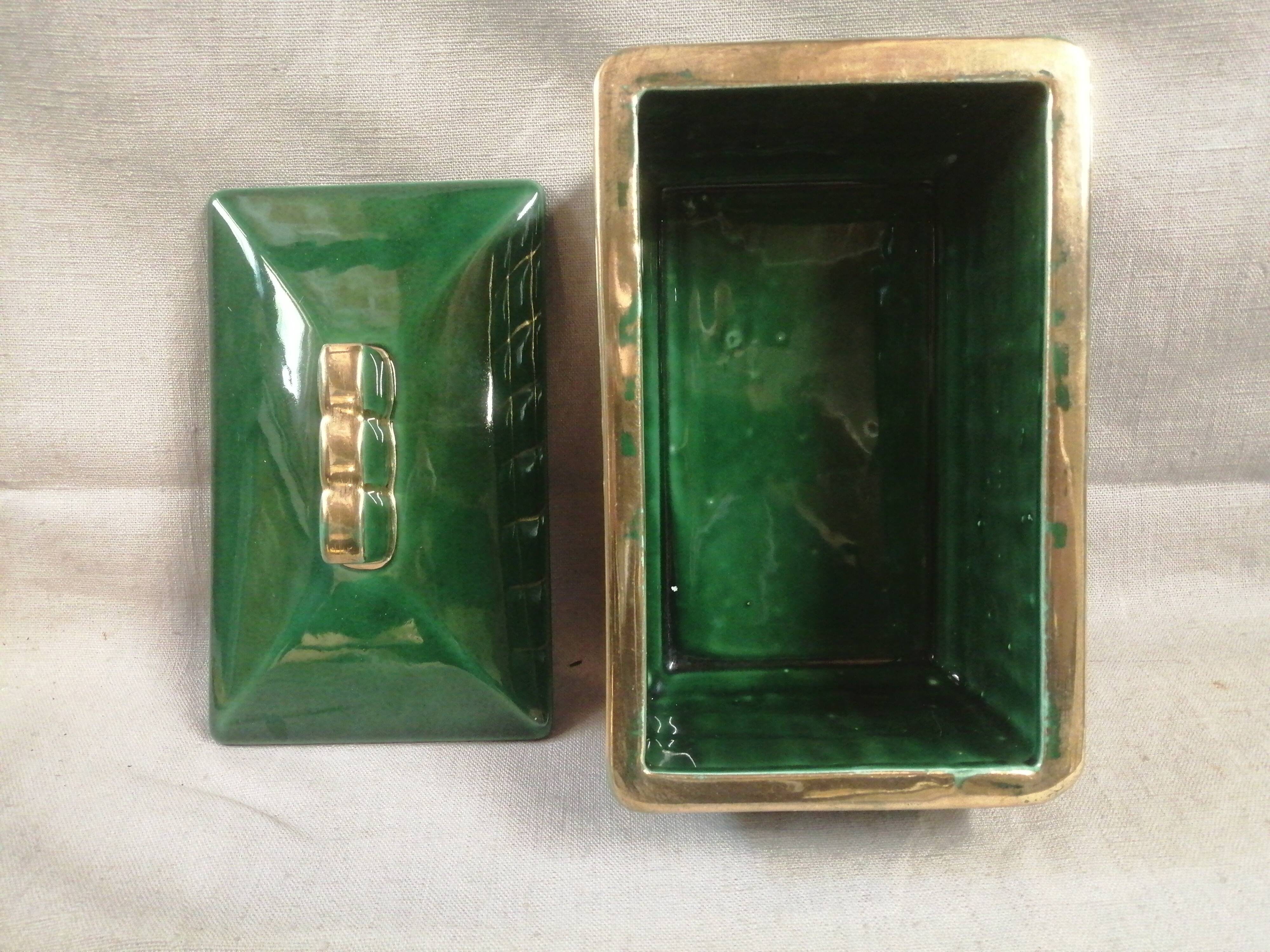 Art Deco jewelry box