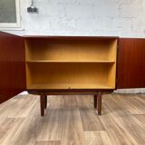 Vintage Scandinavian teak sideboard by Børge Mogensen for Søborg Furniture, 60s
