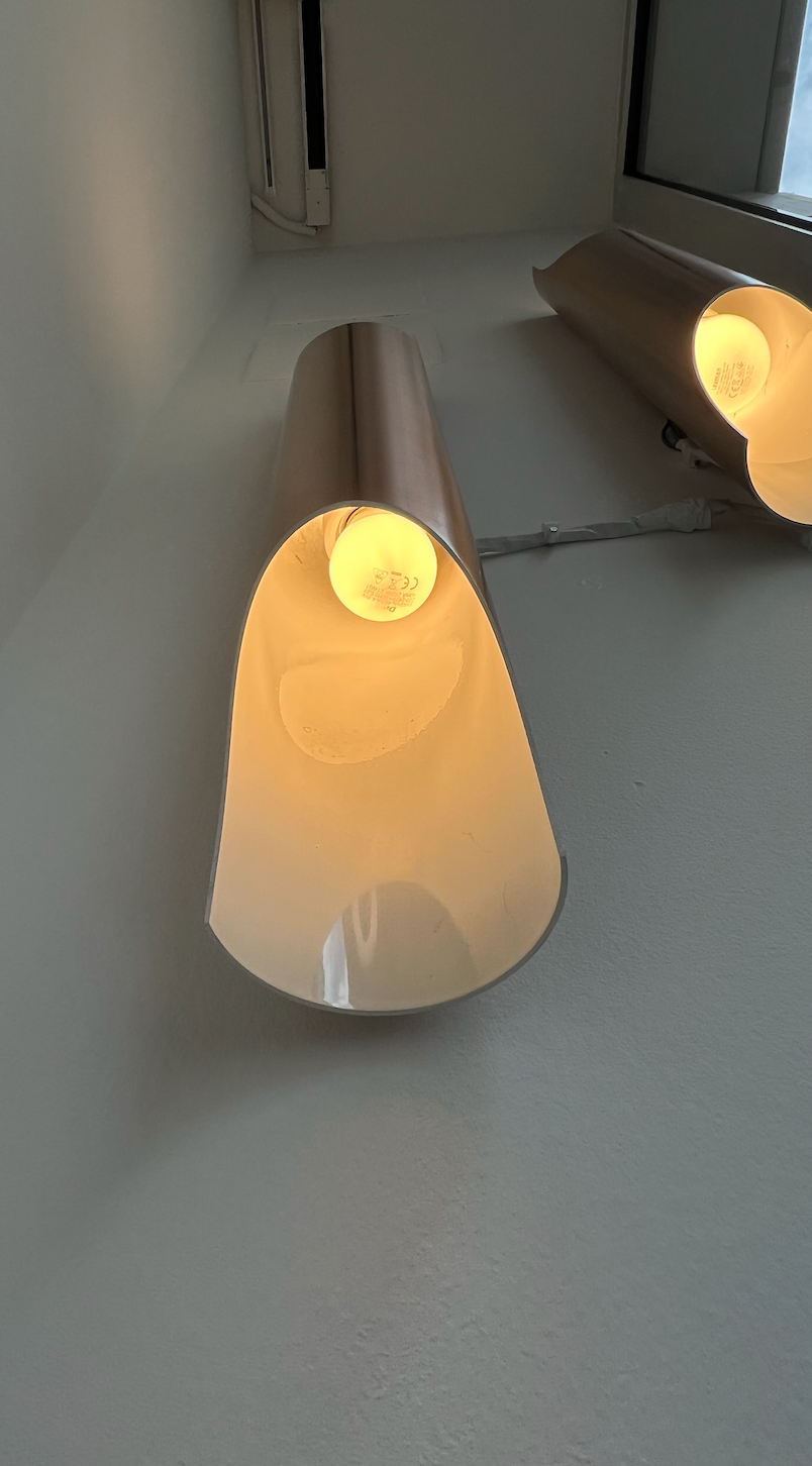 Sconces "Fuga" by Maija Liisa Komulainen, for Raak Amsterdam, 60s