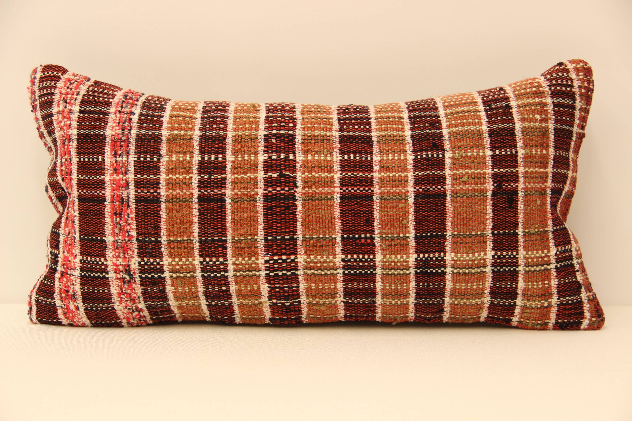 Turkish kilim cushion, 25x50 cm, ye-27