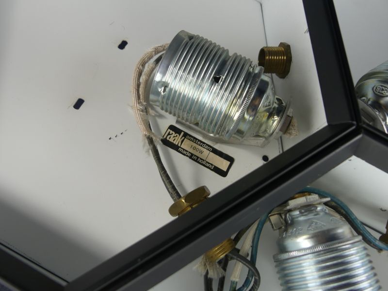 Raak Amsterdam vintage ceiling lamp 3 lights