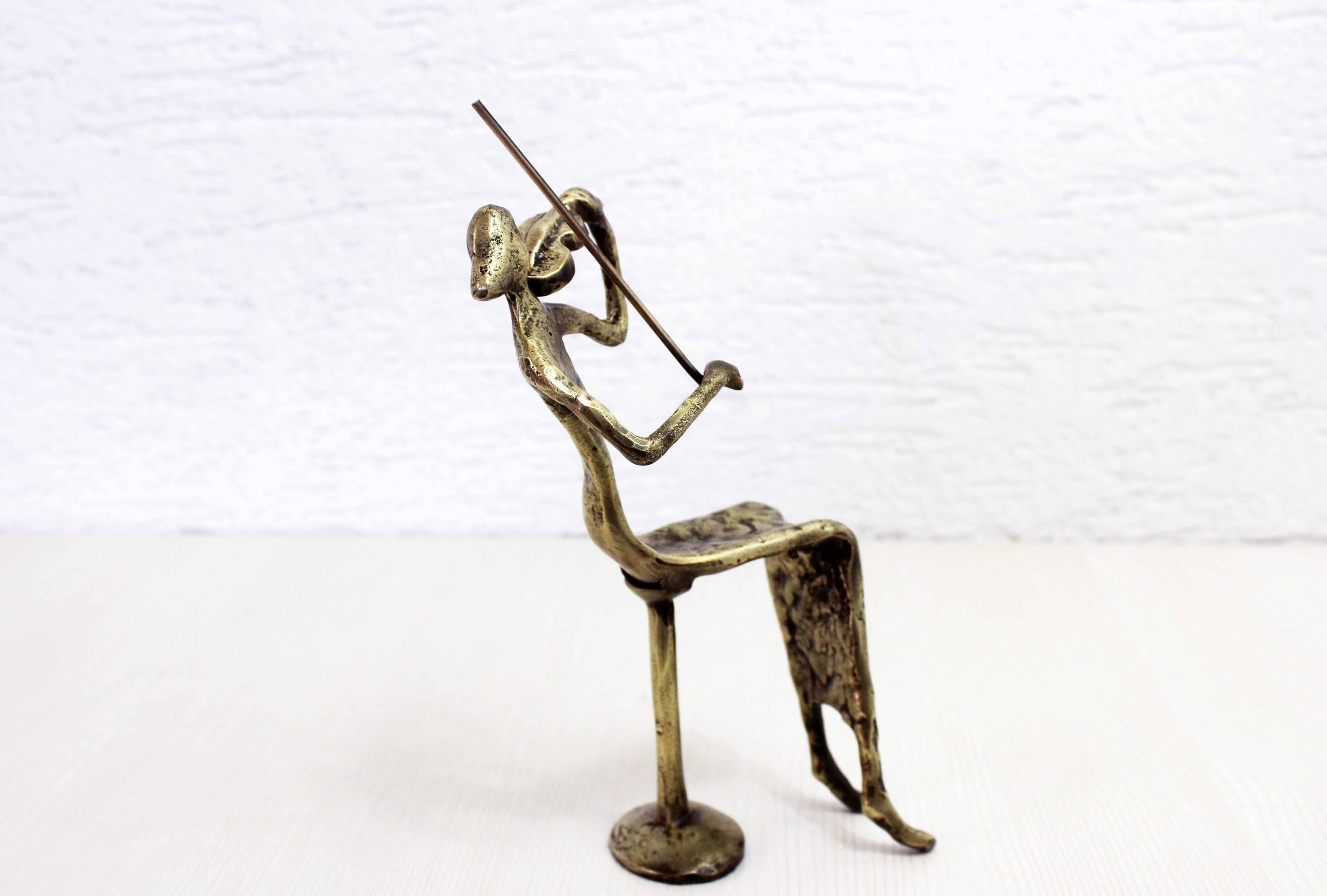 Modernist bronze sculpture