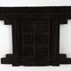 Old Newari Nepali window in carved wood