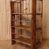 Foldable bamboo shelf