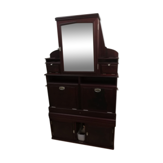 Mahogany boat cabin washbasin cabinet