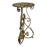 Louis XIV style wrought iron pot holder