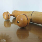 Porta wooden coat 3 hooks 70s