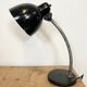 Lampe de table industrielle noire, années 1950