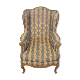 Louis XV style armchair with wings