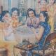 Chinese advertising poster of the 50s
